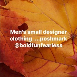 Men’s clothing small